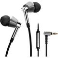 1MORE E1001 Dreifach-Treiber kabelgebundener In-Ear-Kopfhörer - 3.5mm - Silber