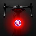 3664 Kreative Fahrrad-Rücklicht IPX2 wasserdicht kleine Fahrrad LED-Licht Unterstützung USB-Ladung für Outdoor-Radsport - Skorpion