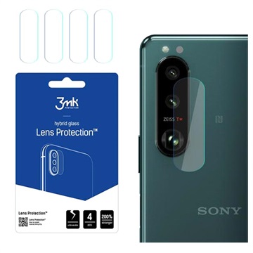 3MK Hybrid Sony Xperia 1 III Kameraobjektiv Panzerglas - 4 Stk.