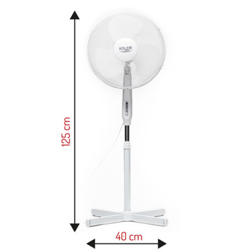 Adler AD 7305 Ventilator 40cm - Ständer