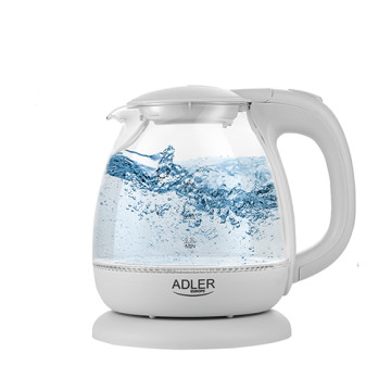 Adler AD 1283G Wasserkocher Glas elektrisch 1.0L