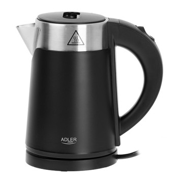 Adler AD 1372 Schwarz Elektrischer Wasserkocher 0.6L