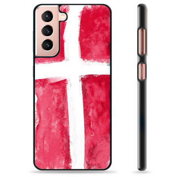 Samsung Galaxy S21 5G Schutzhülle - Dänische Flagge