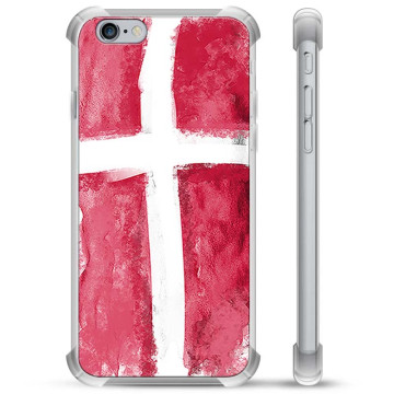 iPhone 6 / 6S Hybrid Hülle - Dänische Flagge