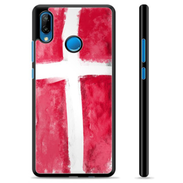 Huawei P20 Lite Schutzhülle - Dänische Flagge