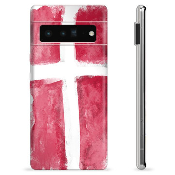 Google Pixel 6 Pro TPU Hülle - Dänische Flagge