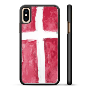 iPhone XS Max Schutzhülle - Dänische Flagge