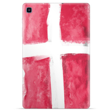 Samsung Galaxy Tab S6 Lite 2020/2022/2024 TPU Hülle - Dänische Flagge