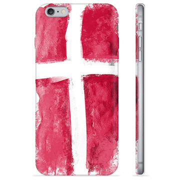 iPhone 6 Plus / 6S Plus TPU Case - Dänische Flagge