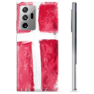 Samsung Galaxy Note20 Ultra TPU Hülle - Dänische Flagge