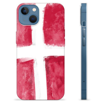 iPhone 13 TPU-Hülle - Dänische Flagge