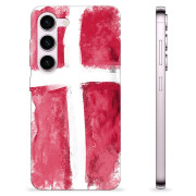 Samsung Galaxy S23 5G TPU Hülle - Dänische Flagge