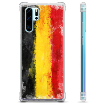 Huawei P30 Pro Hybrid Hülle - Deutsche Flagge