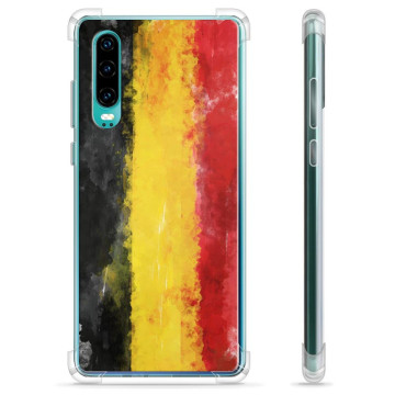 Huawei P30 Hybrid Hülle - Deutsche Flagge