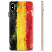 iPhone XS Max TPU Hülle - Deutsche Flagge