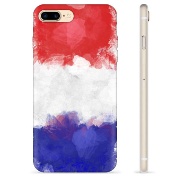 iPhone 7 Plus / iPhone 8 Plus TPU Case - Französische Flagge