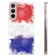 Samsung Galaxy S22 5G TPU Hülle - Französische Flagge