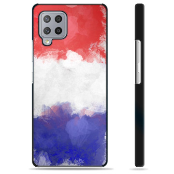 Samsung Galaxy A42 5G Schutzhülle - Französische Flagge