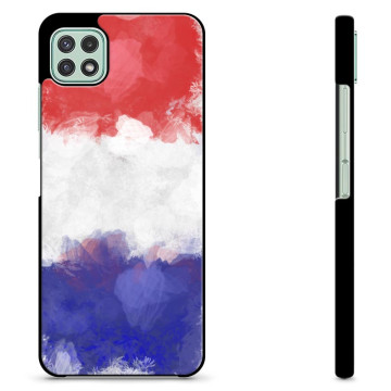 Samsung Galaxy A22 5G Schutzhülle - Französische Flagge