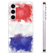 Samsung Galaxy S23 5G TPU Hülle - Französische Flagge