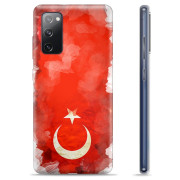 Samsung Galaxy S20 FE TPU Hülle - Türkische Flagge