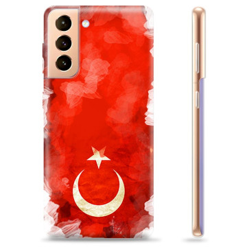 Samsung Galaxy S21+ 5G TPU Hülle - Türkische Flagge