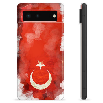 Google Pixel 6 TPU Hülle - Türkische Flagge