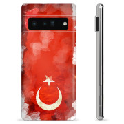 Google Pixel 6 Pro TPU Hülle - Türkische Flagge