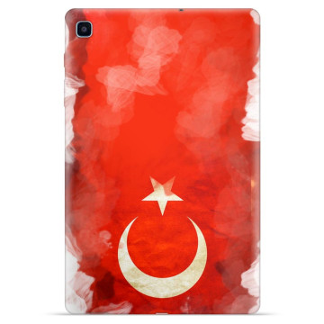 Samsung Galaxy Tab S6 Lite 2020/2022/2024 TPU Hülle - Türkische Flagge