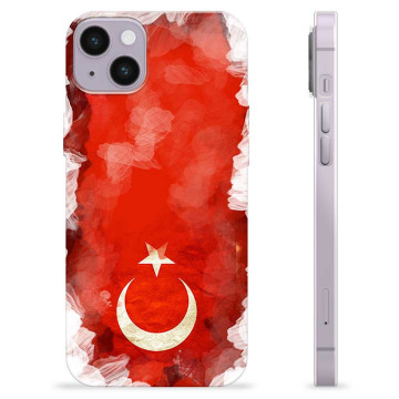 iPhone 14 Plus TPU Hülle - Türkische Flagge