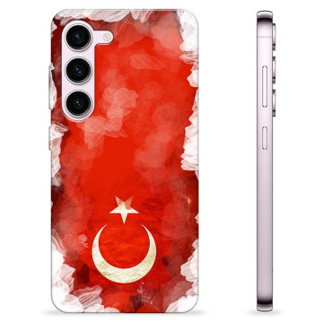 Samsung Galaxy S23 5G TPU Hülle - Türkische Flagge