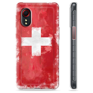 Samsung Galaxy Xcover 5 TPU Hülle - Schweizer Flagge