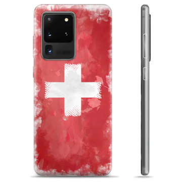 Samsung Galaxy S20 Ultra TPU Hülle - Schweizer Flagge