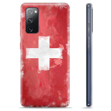 Samsung Galaxy S20 FE TPU Hülle - Schweizer Flagge