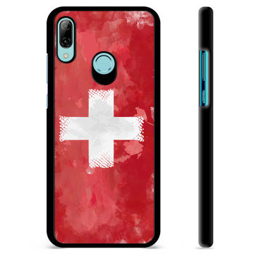 Huawei P Smart (2019) Schutzhülle - Schweizer Flagge