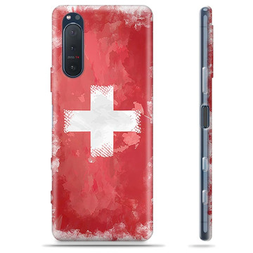 Sony Xperia 5 II TPU Hülle - Schweizer Flagge