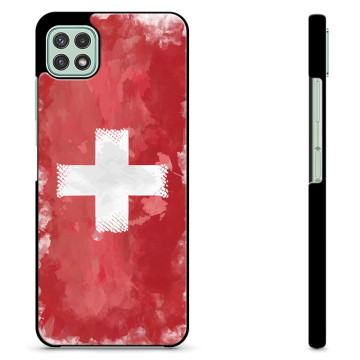 Samsung Galaxy A22 5G Schutzhülle - Schweizer Flagge