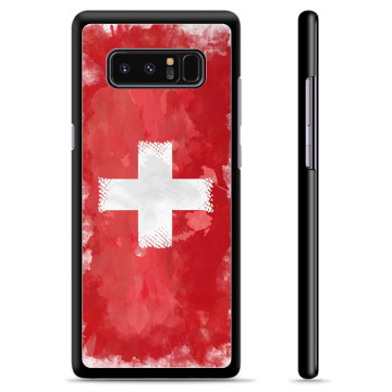 Samsung Galaxy Note8 Schutzhülle - Schweizer Flagge