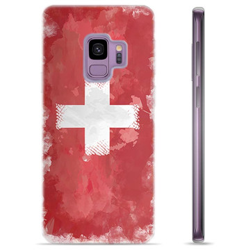 Samsung Galaxy S9 TPU Hülle - Schweizer Flagge