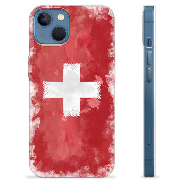 iPhone 13 TPU-Hülle - Schweizer Flagge