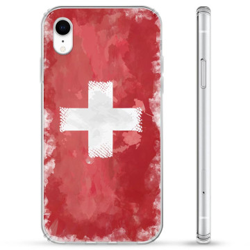 iPhone XR Hybrid Hülle - Schweizer Flagge