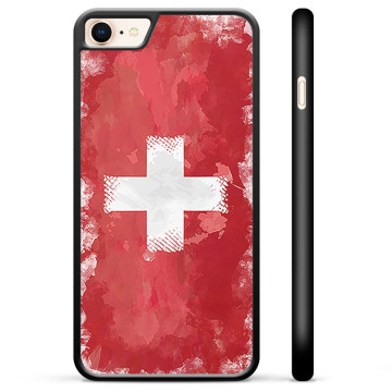 iPhone 7/8/SE (2020)/SE (2022) Schutzhülle - Schweizer Flagge