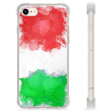 iPhone 7/8/SE (2020)/SE (2022) Hybridhülle - Italienische Flagge