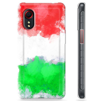 Samsung Galaxy Xcover 5 TPU Hülle - Italienische Flagge