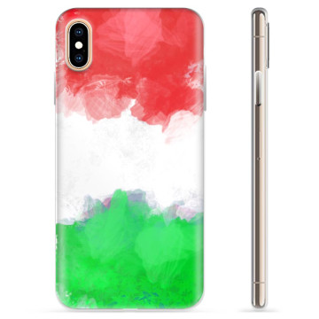 iPhone X / iPhone XS TPU Hülle - Italienische Flagge