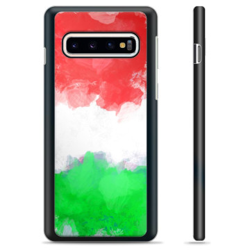 Samsung Galaxy S10 Schutzhülle - Italienische Flagge