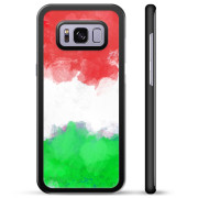 Samsung Galaxy S8 Schutzhülle - Italienische Flagge