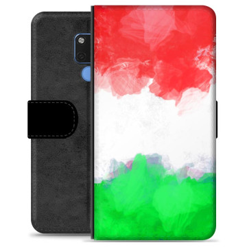 Huawei Mate 20 Premium Schutzhülle mit Geldbörse - Italienische Flagge