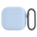 AirPods 4 Silikonhülle mit Karabiner - Blau