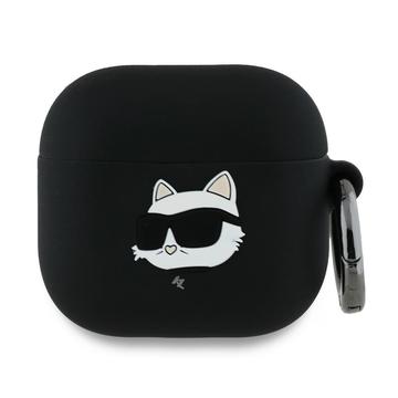 AirPods 4 Karl Lagerfeld Choupette Kopf 3D-Silikonhülle